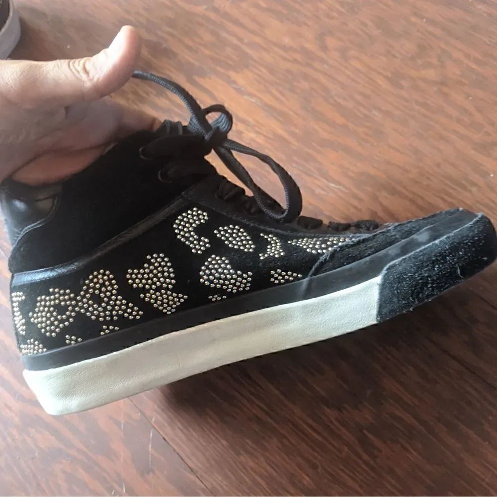 Rag & Bone Studded Animal Print Sneakers - Picture 8 of 12